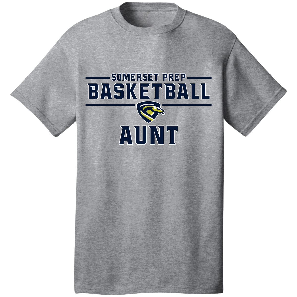 SOMERSET PREP BASKETBALL AUNT COTTON SHIRT (FAMILY COLLECTION)