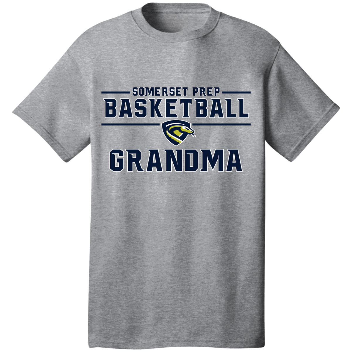 SOMERSET PREP BASKETBALL GRANDMA COTTON SHIRT (FAMILY COLLECTION)