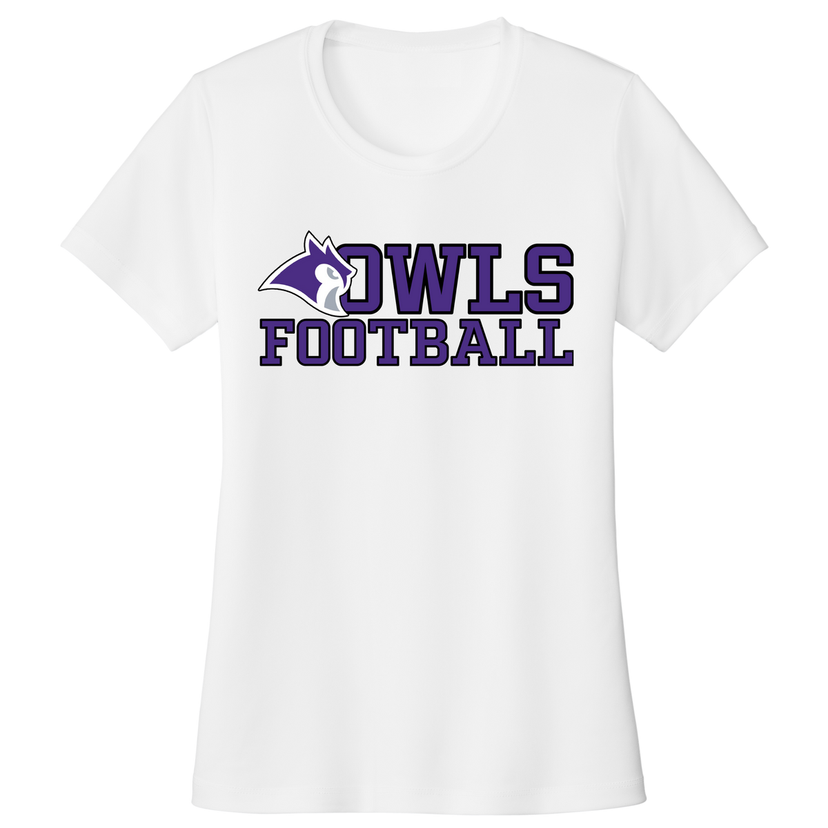 KCFB OWLS DRI-FIT SPIRIT TEE (CUSTOMIZEABLE SPIRITWEAR)