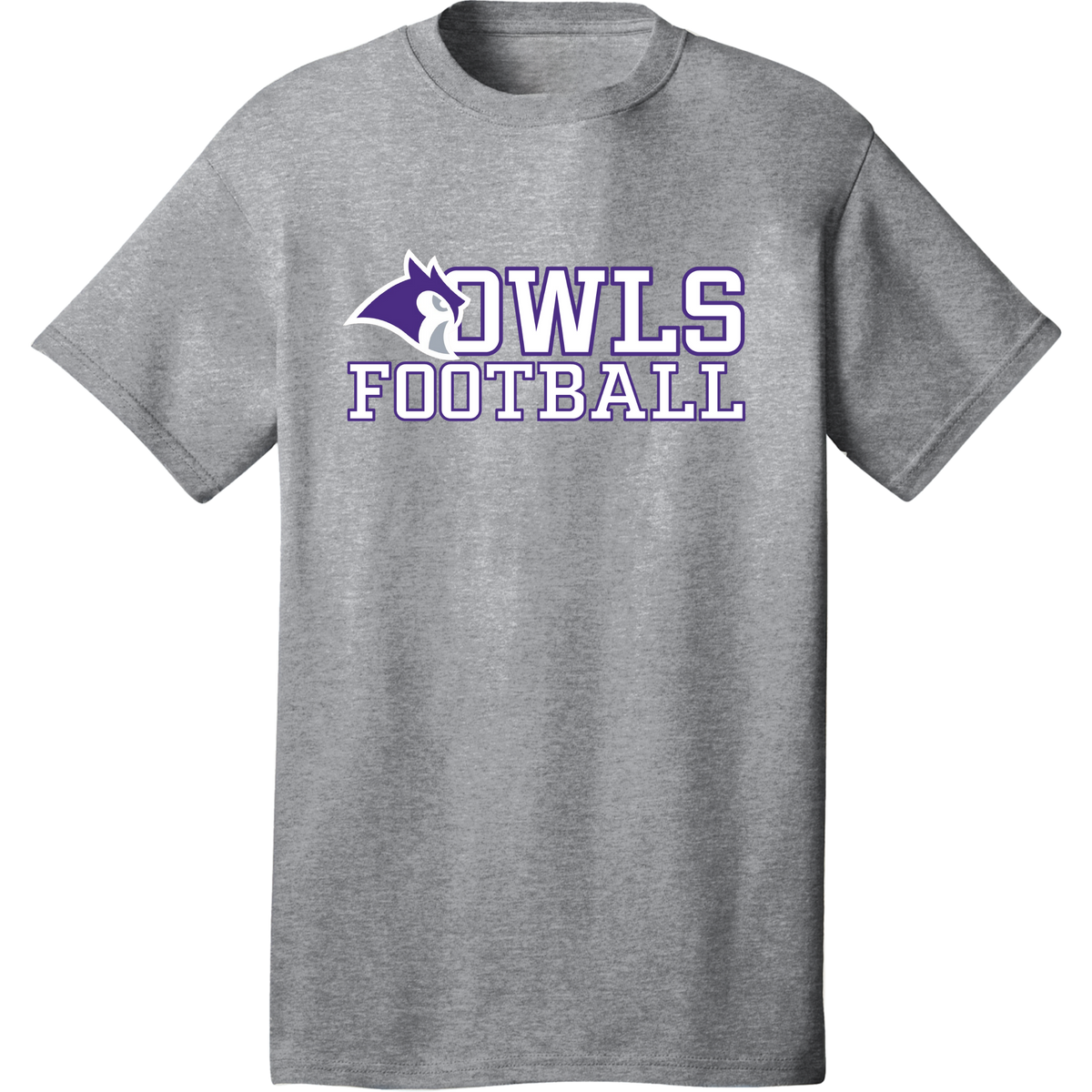 KCFB OWLS COTTON TEE (CUSTOMIZEABLE SPIRITWEAR)