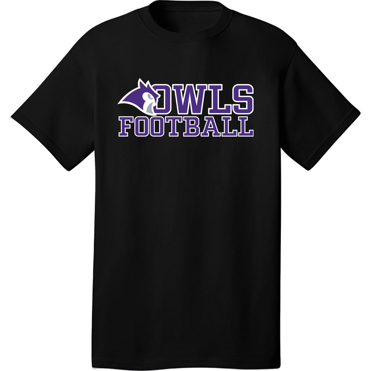KCFB OWLS COTTON TEE (CUSTOMIZEABLE SPIRITWEAR)
