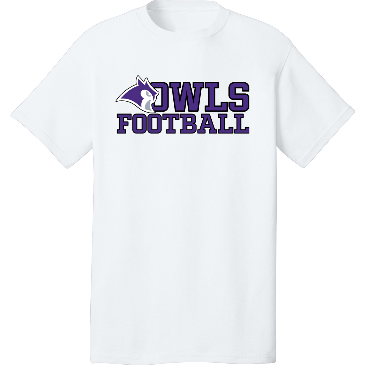 KCFB OWLS COTTON TEE (CUSTOMIZEABLE SPIRITWEAR)