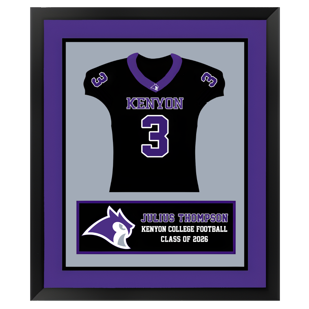 PERSONALIZED JERSEY PRINT FRAME