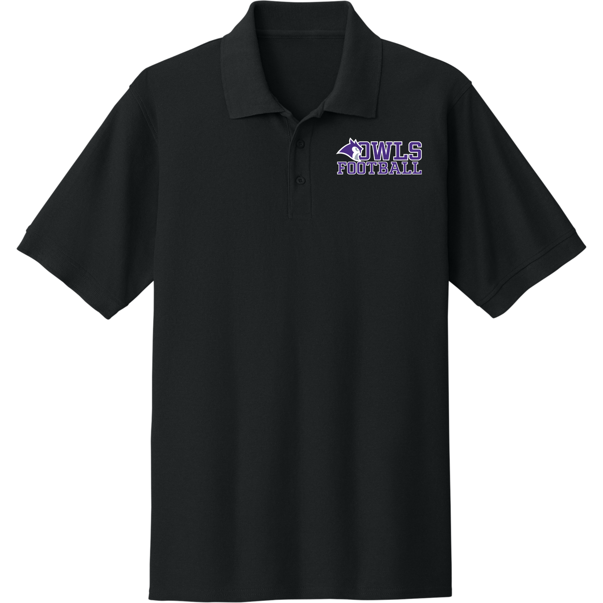 KCFB OWLS BLEND PIQUE POLO
