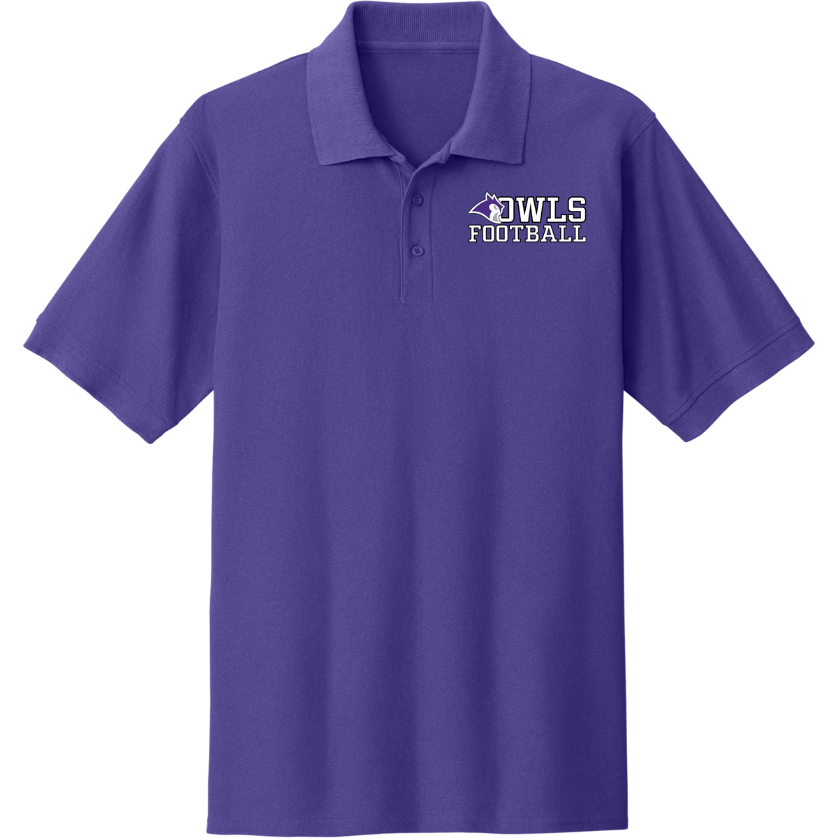 KCFB OWLS BLEND PIQUE POLO