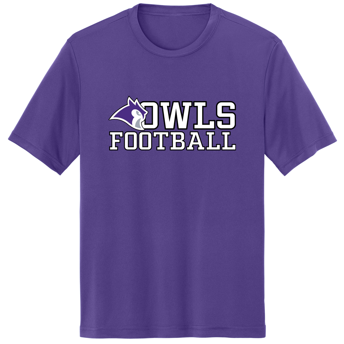 KCFB OWLS DRI-FIT SPIRIT TEE (CUSTOMIZEABLE SPIRITWEAR)