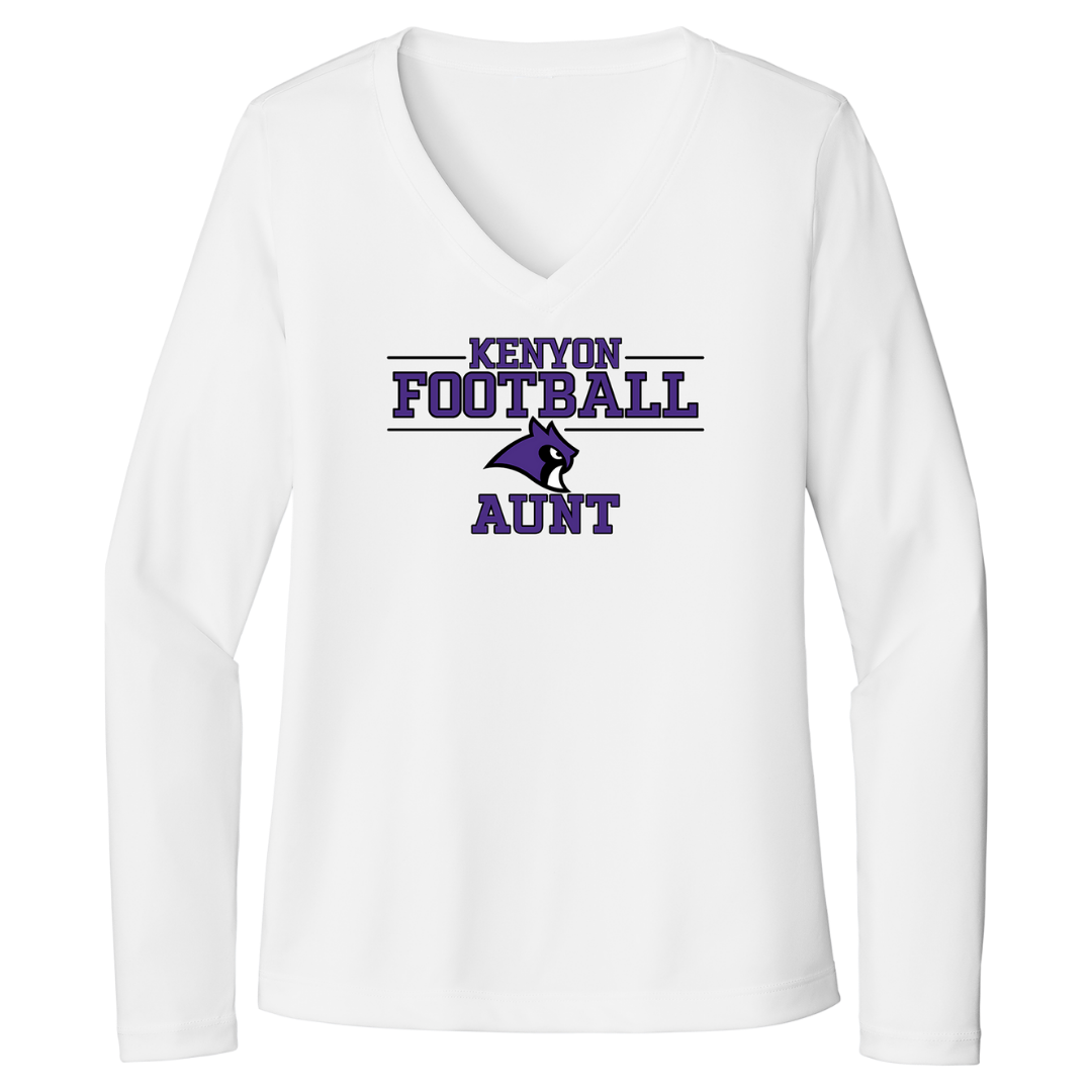 KCFB AUNT DRI-FIT LONG SLEEVE V-NECK