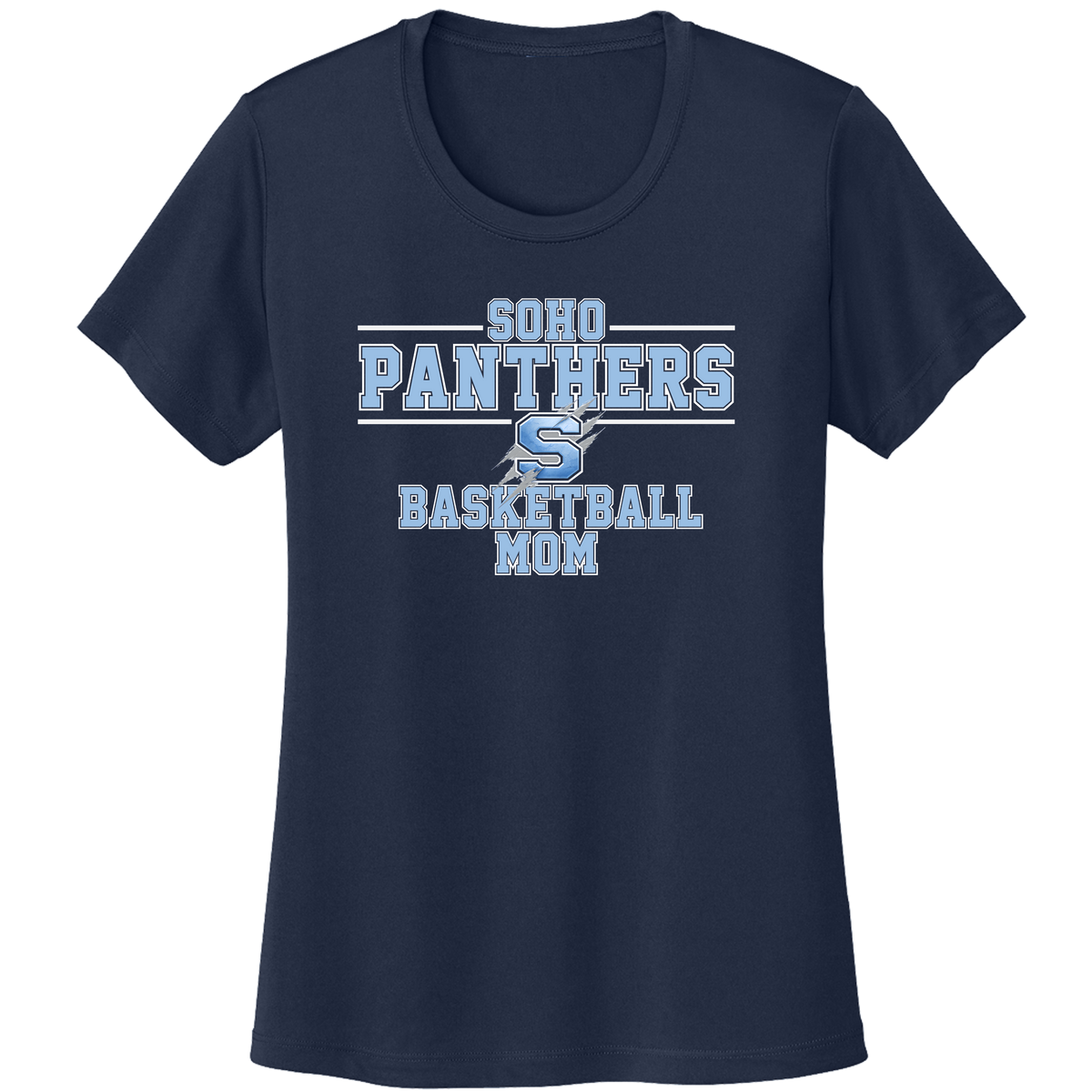 SOHO BASKETBALL MOM DRI-FIT TEE