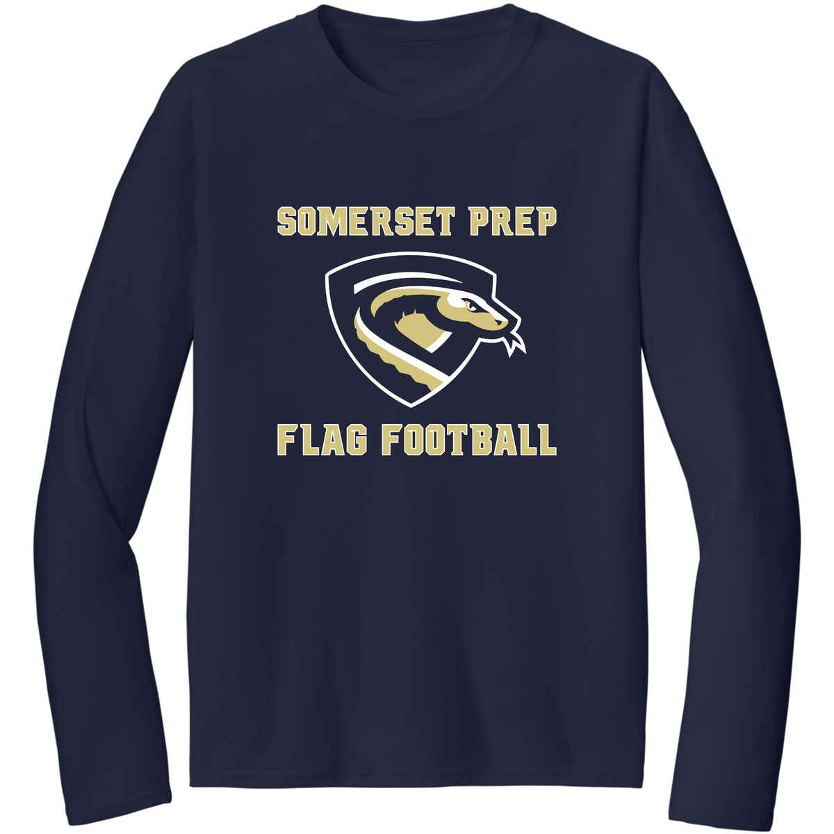 SOMERSET PREP CUSTOMIZABLE FLAG FOOTBALL DRI-FIT LONG SLEEVE SHIRT