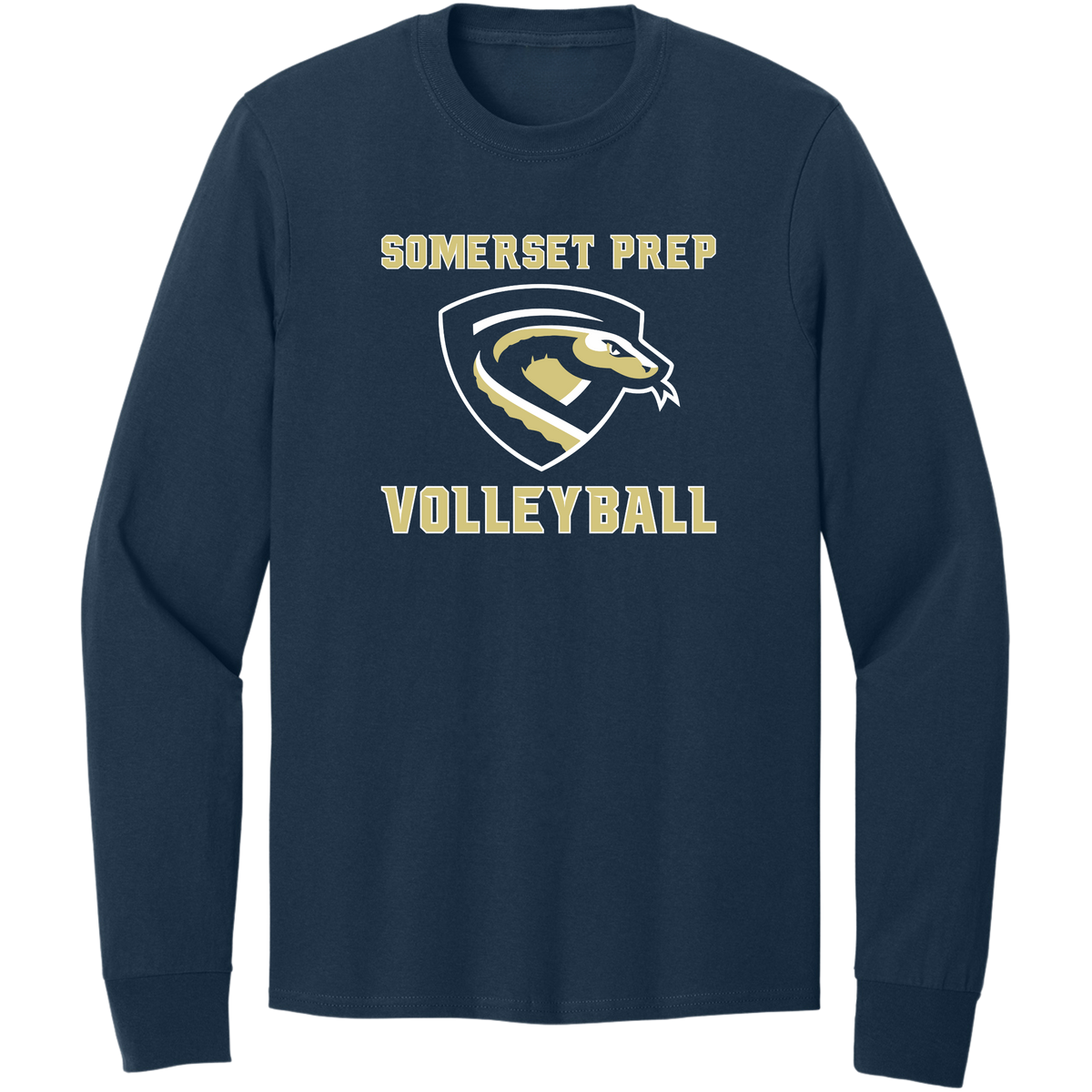 SOMERSET PREP VOLLEYBALL COTTON LONG SLEEVE SHIRT