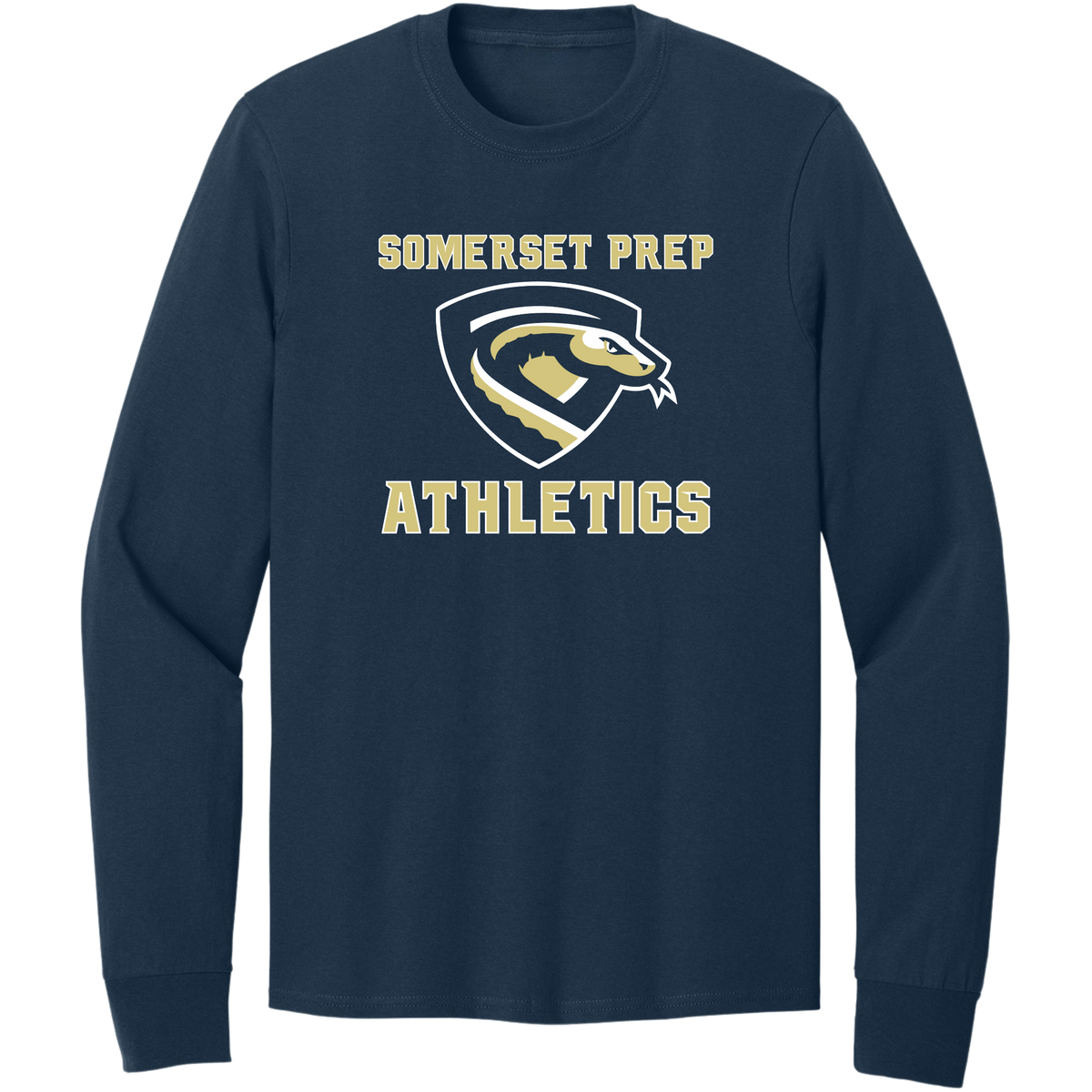 SOMERSET PREP CUSTOMIZABLE ATHLETICS COTTON LONG SLEEVE SHIRT