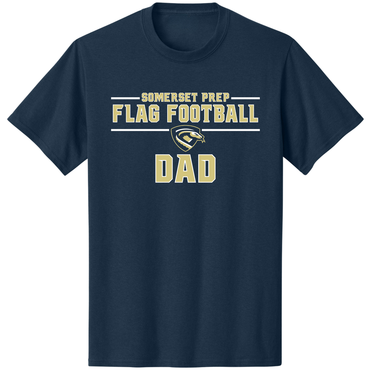 SOMERSET PREP FLAG FOOTBALL DAD  COTTON SHIRT (FAMILY COLLECTION)