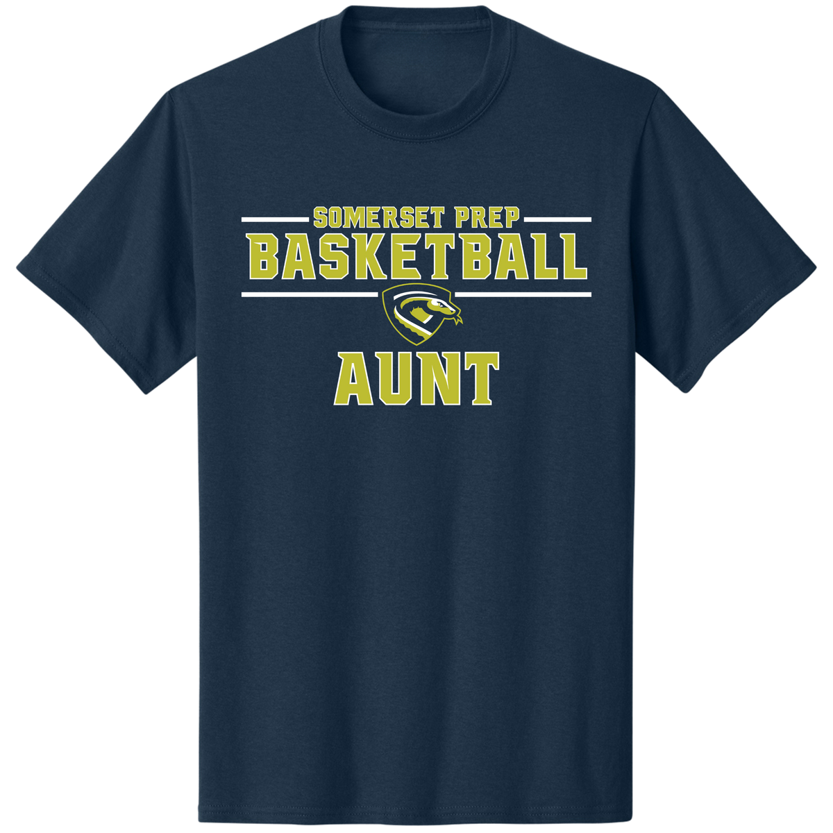 SOMERSET PREP BASKETBALL AUNT COTTON SHIRT (FAMILY COLLECTION)