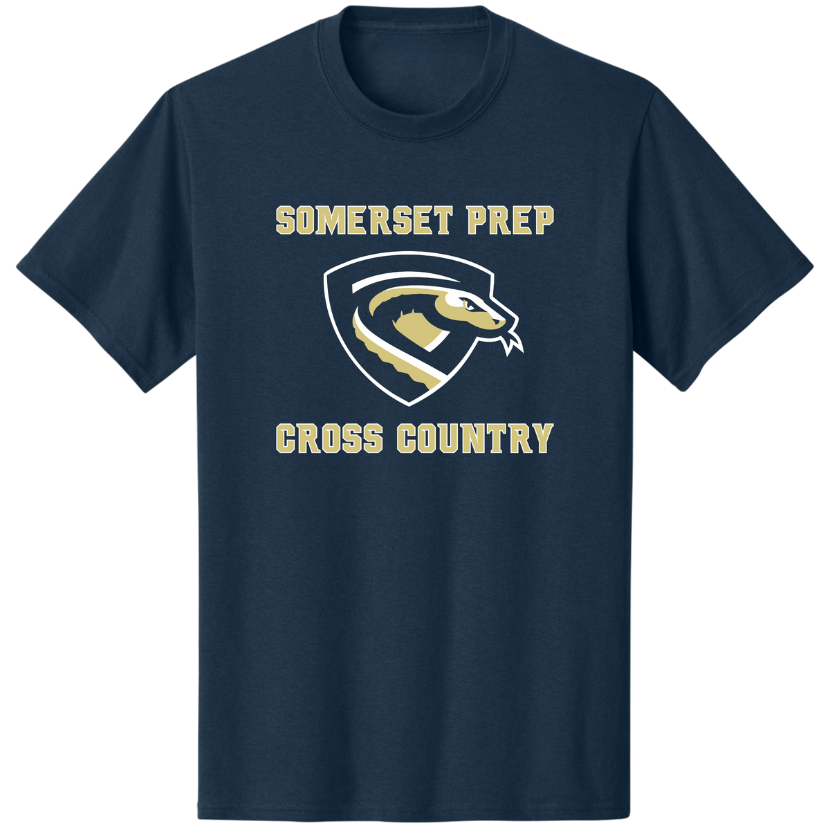SOMERSET PREP CUSTOMIZABLE CROSS COUNTRY COTTON SHIRT