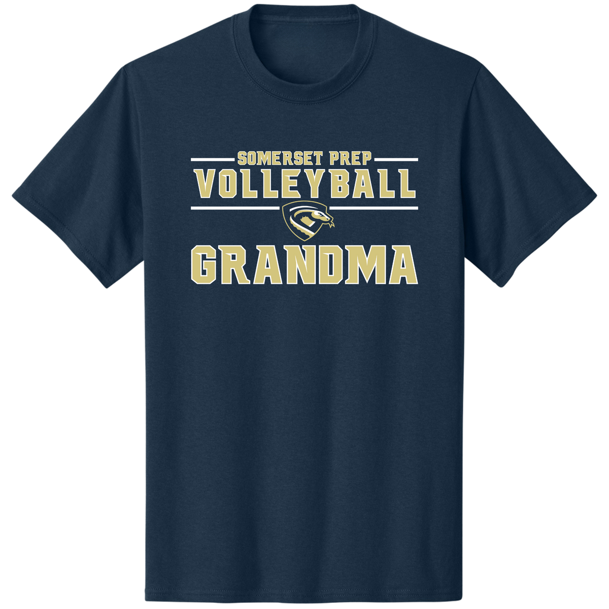 SOMERSET PREP VOLLEYBALL GRANDMA COTTON SHIRT (FAMILY COLLECTION)