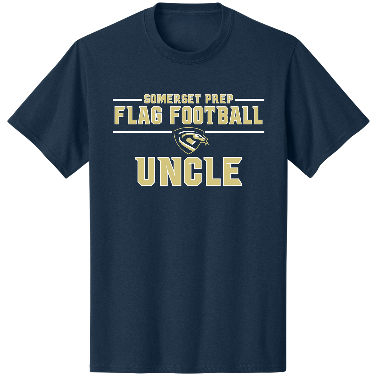 SOMERSET PREP FLAG FOOTBALL UNCLE COTTON SHIRT (FAMILY COLLECTION)