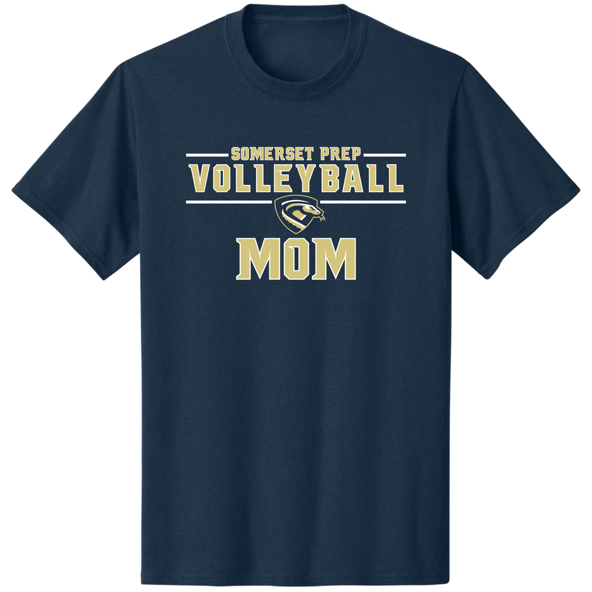 SOMERSET PREP VOLLEYBALL MOM COTTON SHIRT (FAMILY COLLECTION)