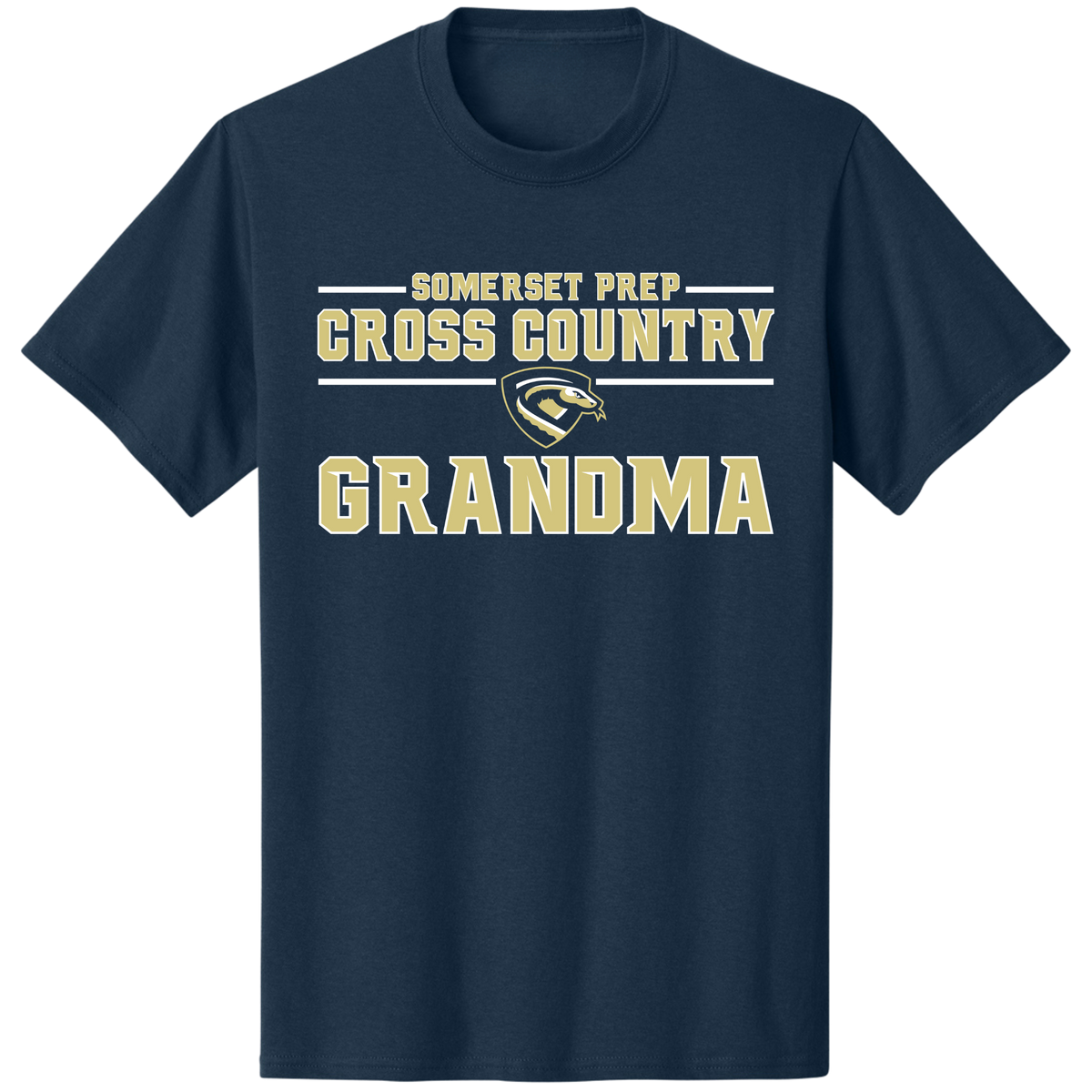 SOMERSET PREP CROSS COUNTRY GRANDMA COTTON SHIRT (FAMILY COLLECTION)
