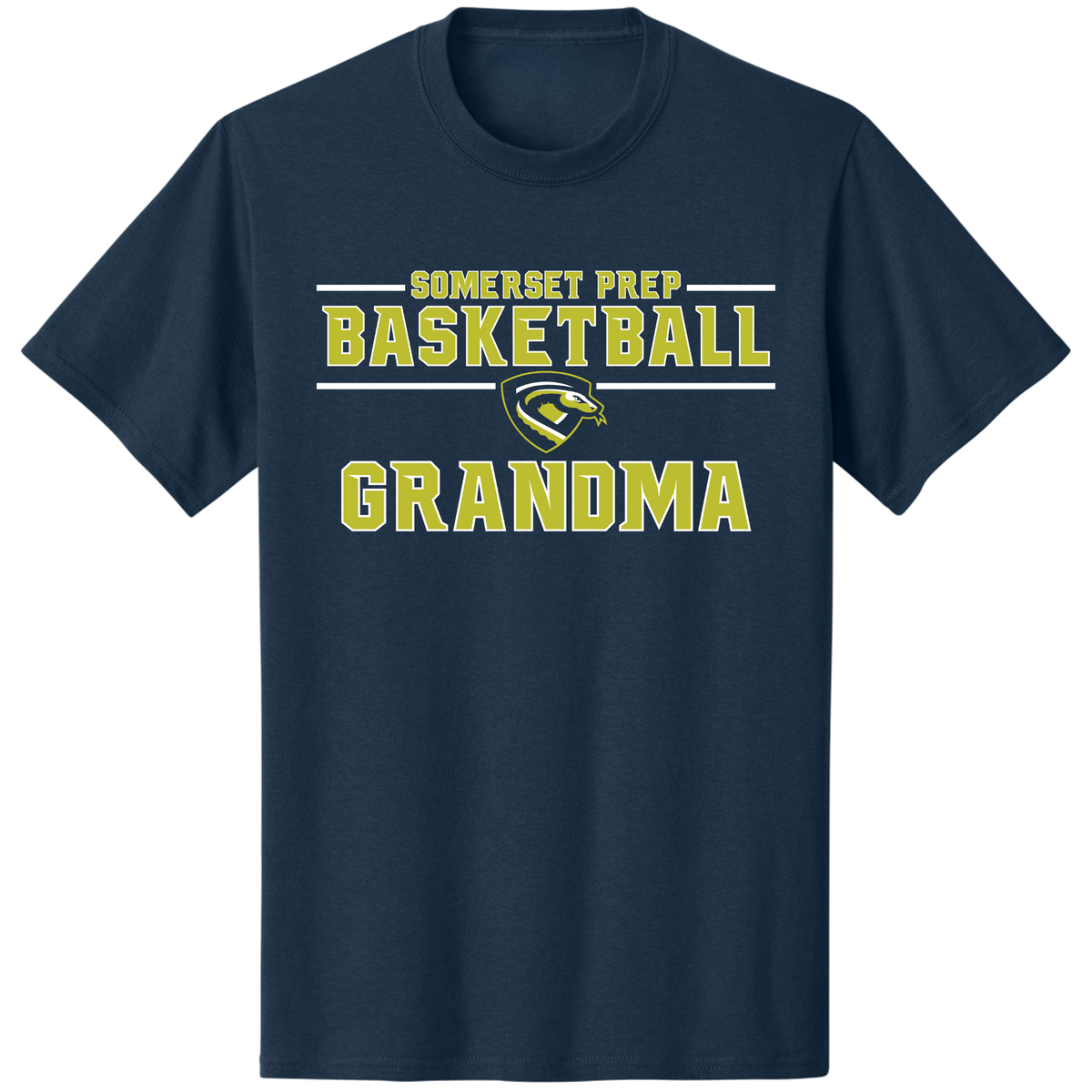 SOMERSET PREP BASKETBALL GRANDMA COTTON SHIRT (FAMILY COLLECTION)
