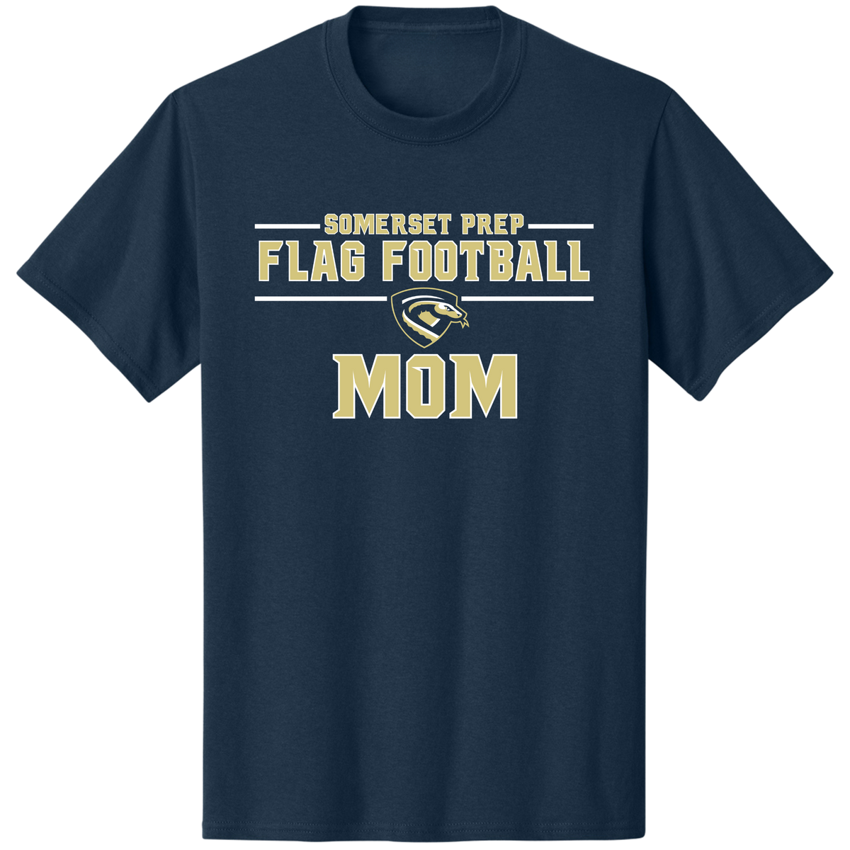 SOMERSET PREP FLAG FOOTBALL MOM COTTON SHIRT (FAMILY COLLECTION)