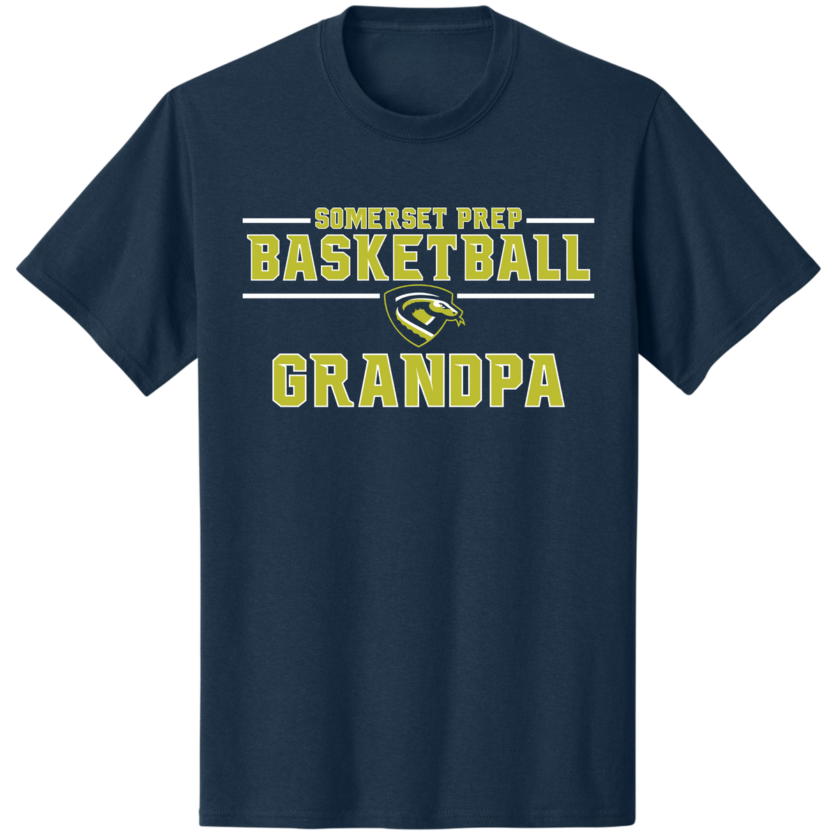 SOMERSET PREP BASKETBALL GRANDPA COTTON SHIRT (FAMILY COLLECTION)