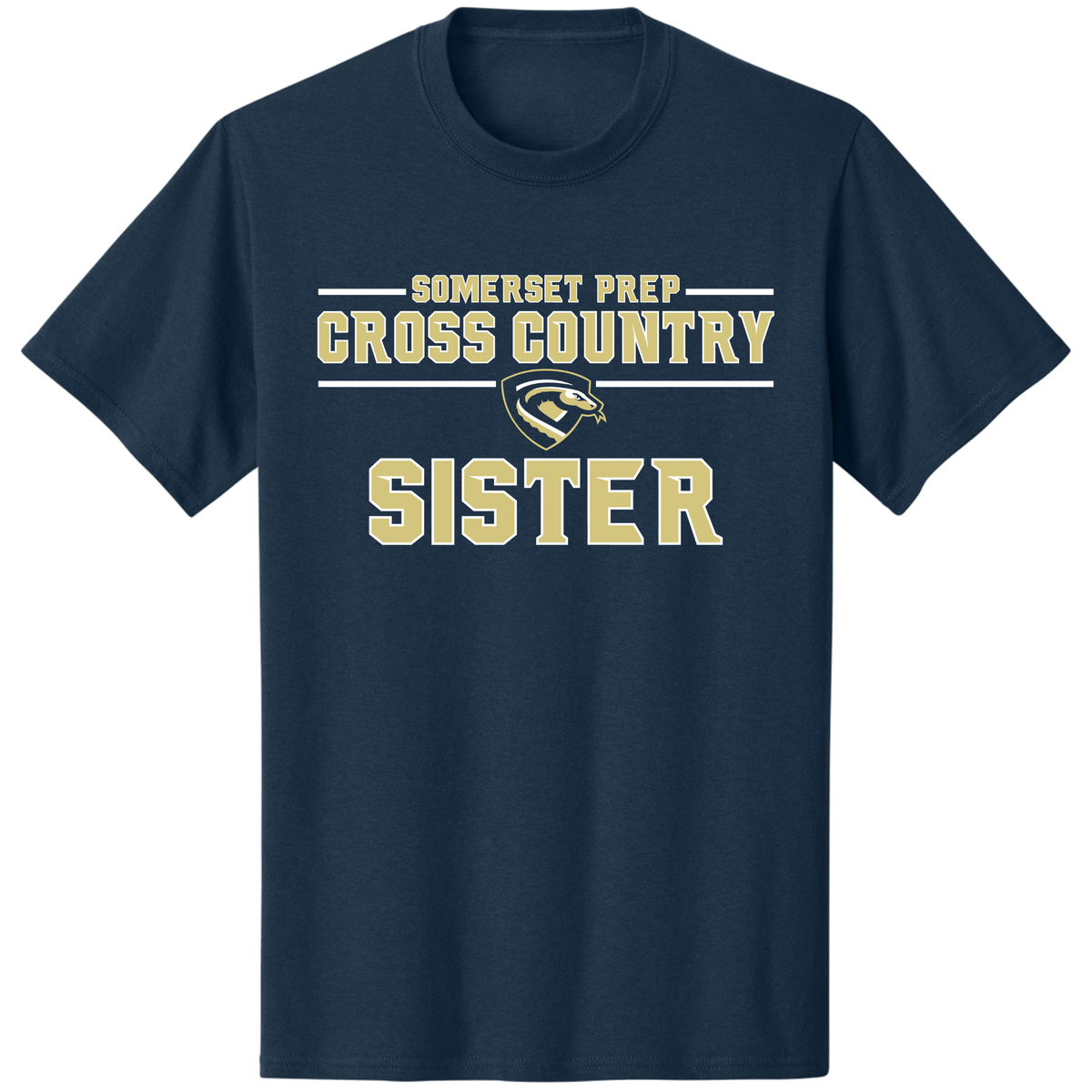SOMERSET PREP CROSS COUNTRY SISTER COTTON SHIRT (FAMILY COLLECTION)