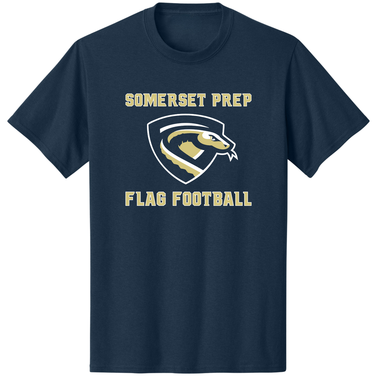 SOMERSET PREP CUSTOMIZABLE FLAG FOOTBALL COTTON SHIRT