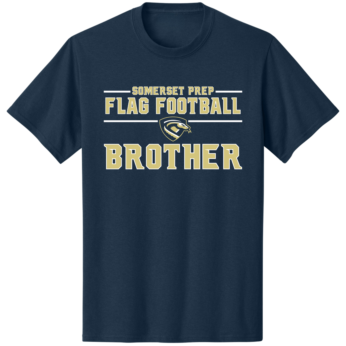 SOMERSET PREP FLAG FOOTBALL BROTHER COTTON SHIRT (FAMILY COLLECTION)