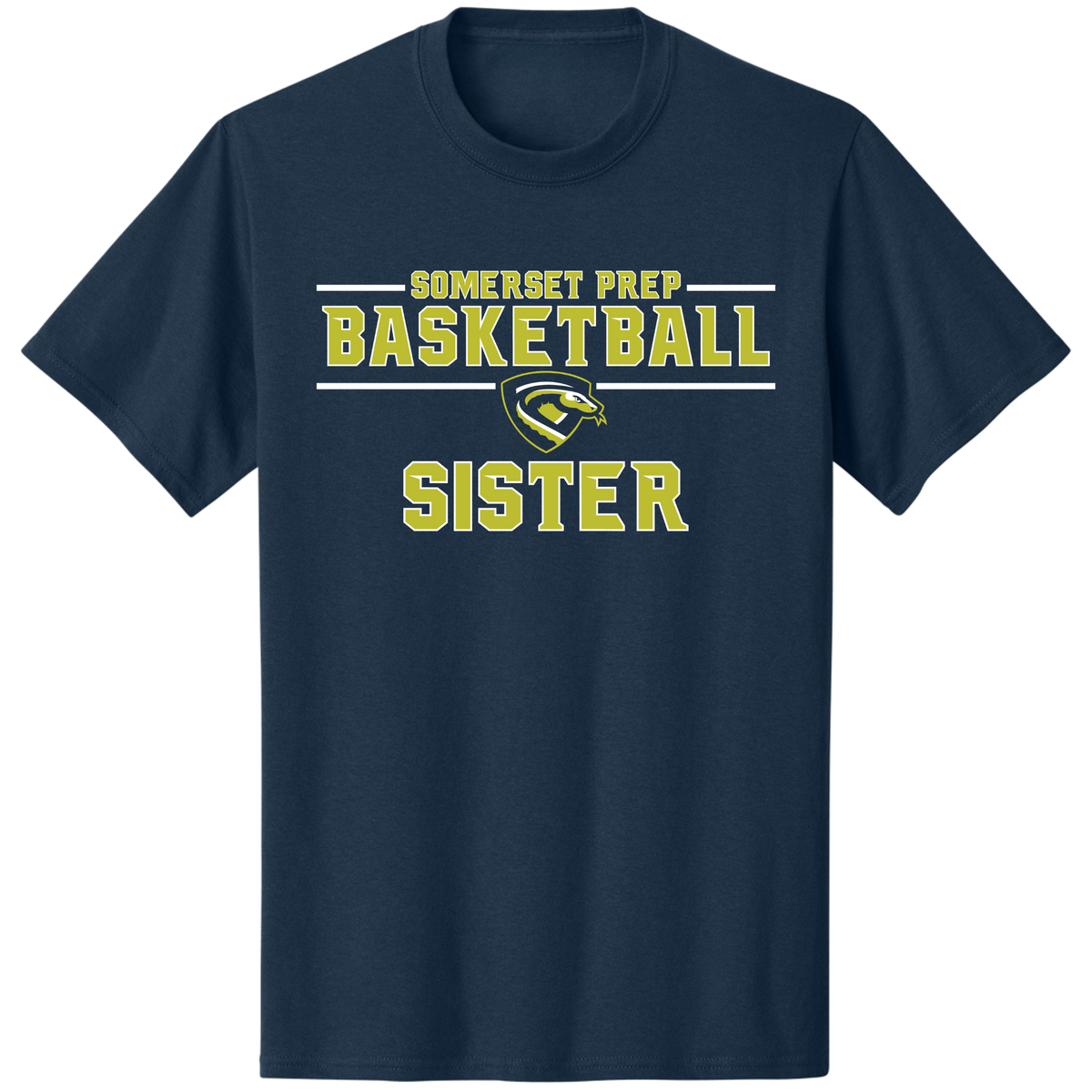 SOMERSET PREP BASKETBALL SISTER COTTON SHIRT (FAMILY COLLECTION)