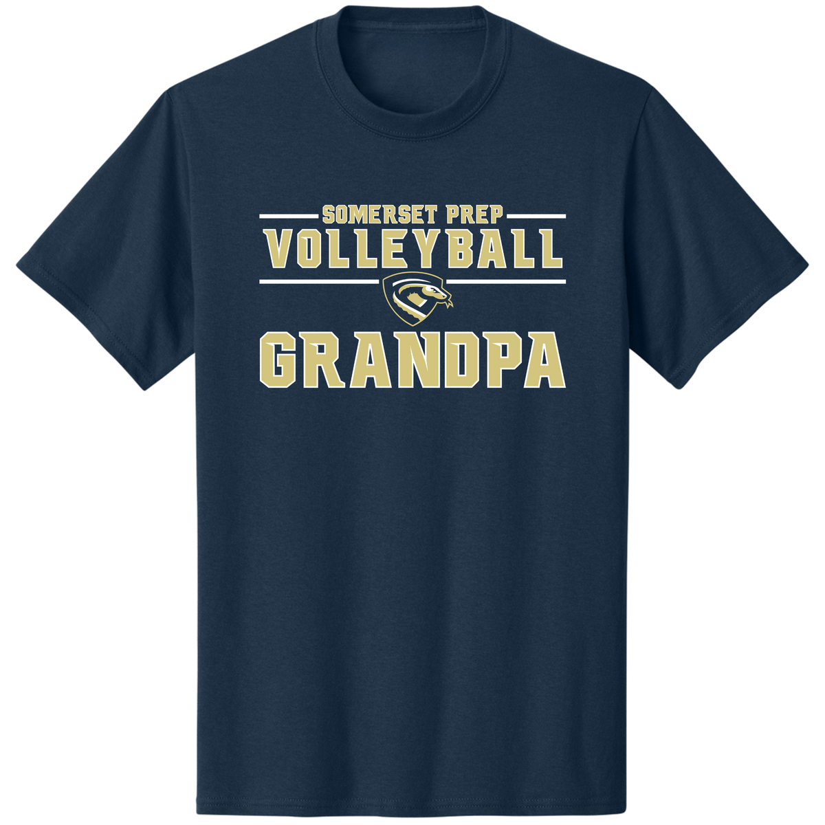SOMERSET PREP VOLLEYBALL GRANDPA COTTON SHIRT (FAMILY COLLECTION)