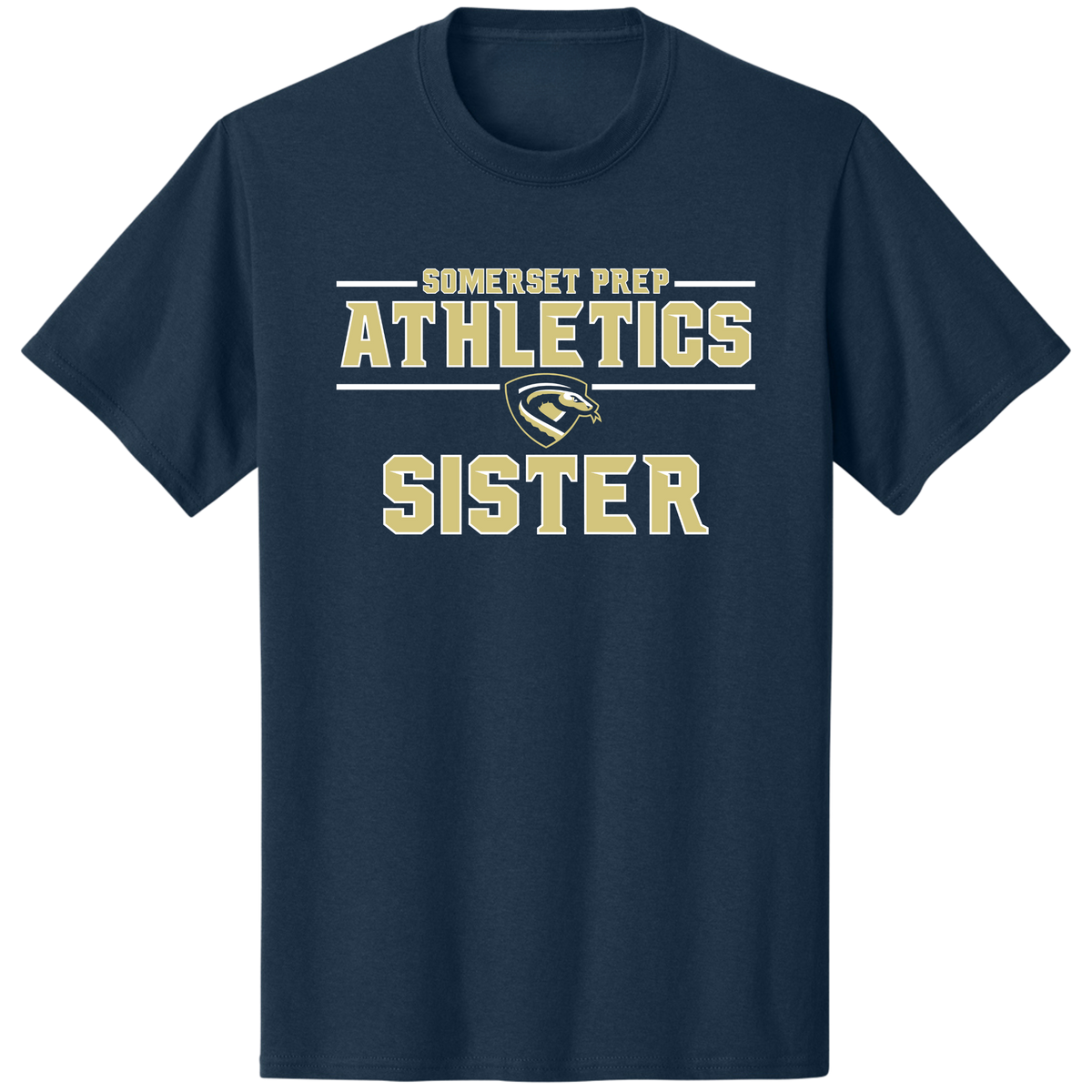 SOMERSET PREP ATHLETICS SISTER COTTON SHIRT (FAMILY COLLECTION)