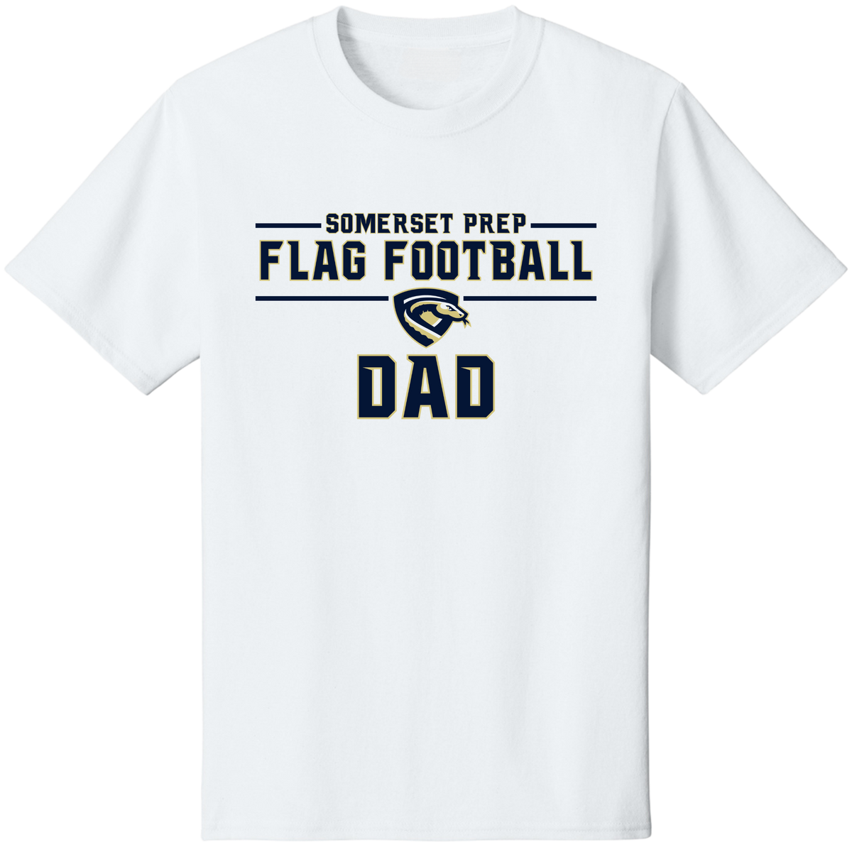 SOMERSET PREP FLAG FOOTBALL DAD  COTTON SHIRT (FAMILY COLLECTION)