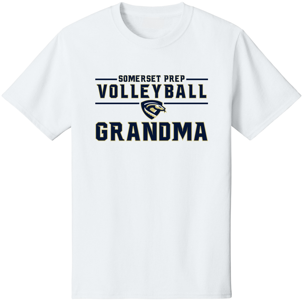SOMERSET PREP VOLLEYBALL GRANDMA COTTON SHIRT (FAMILY COLLECTION)