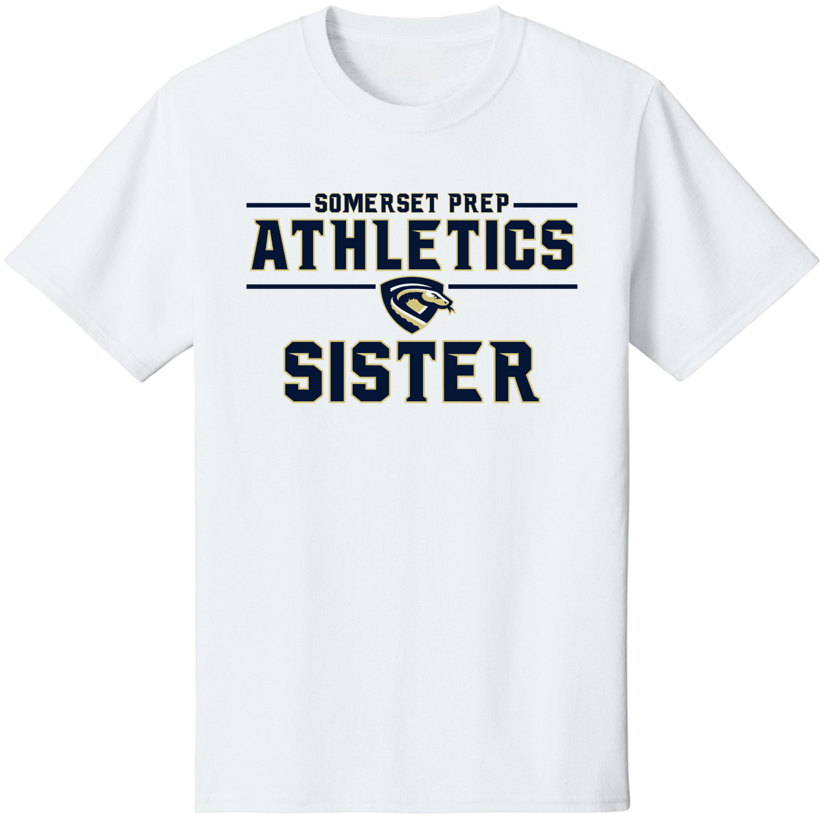 SOMERSET PREP ATHLETICS SISTER COTTON SHIRT (FAMILY COLLECTION)
