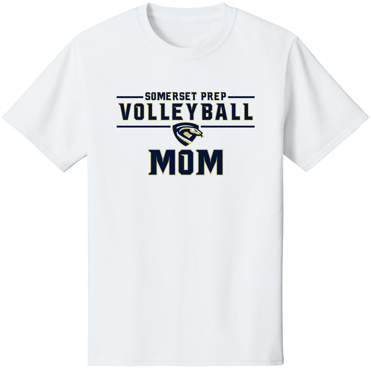 SOMERSET PREP VOLLEYBALL MOM COTTON SHIRT (FAMILY COLLECTION)