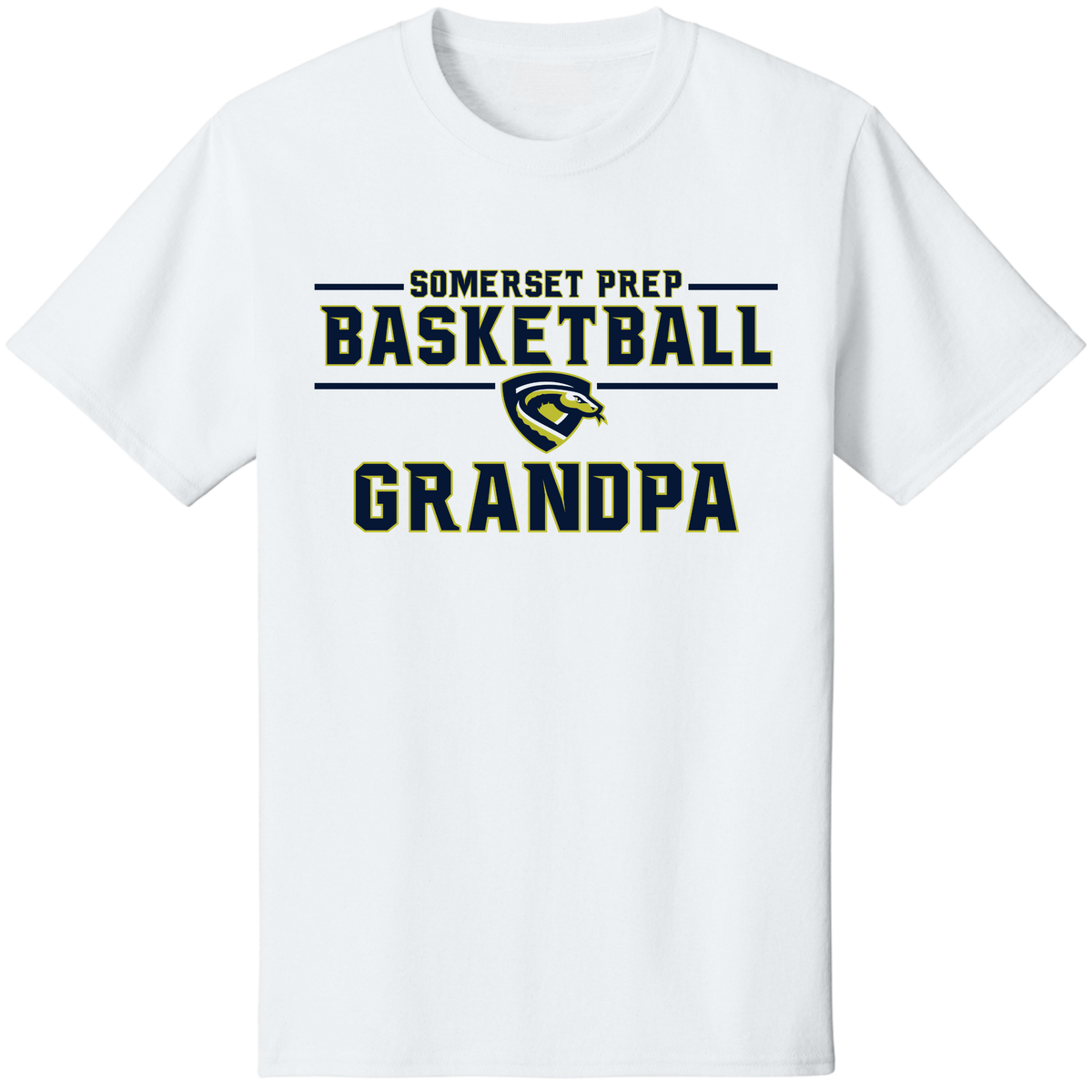 SOMERSET PREP BASKETBALL GRANDPA COTTON SHIRT (FAMILY COLLECTION)
