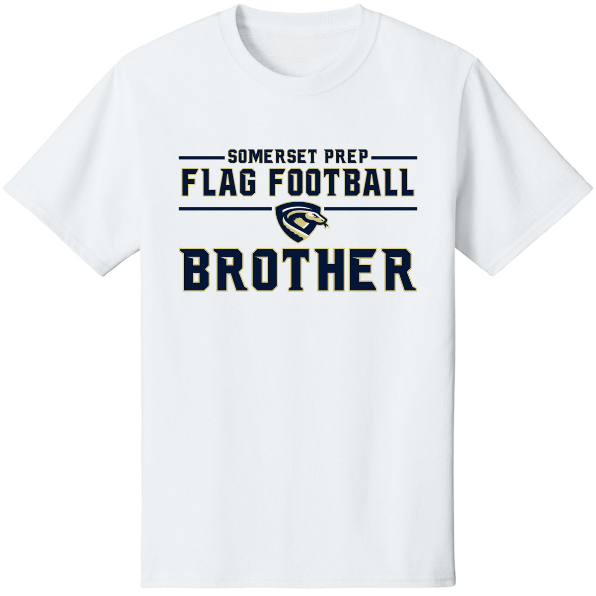 SOMERSET PREP FLAG FOOTBALL BROTHER COTTON SHIRT (FAMILY COLLECTION)