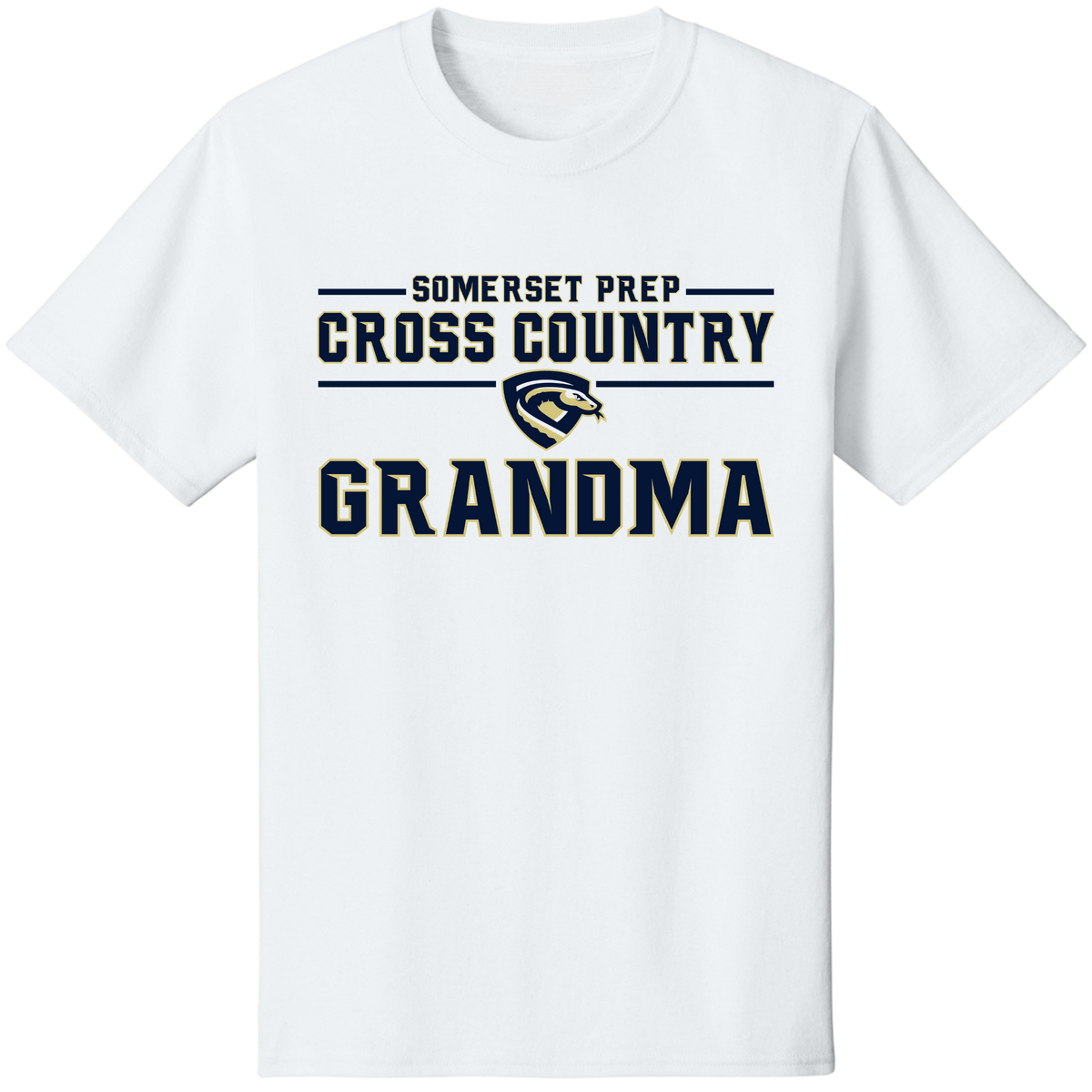 SOMERSET PREP CROSS COUNTRY GRANDMA COTTON SHIRT (FAMILY COLLECTION)