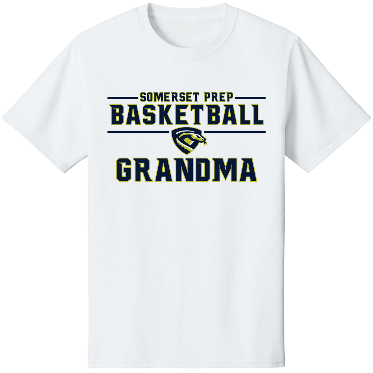 SOMERSET PREP BASKETBALL GRANDMA COTTON SHIRT (FAMILY COLLECTION)