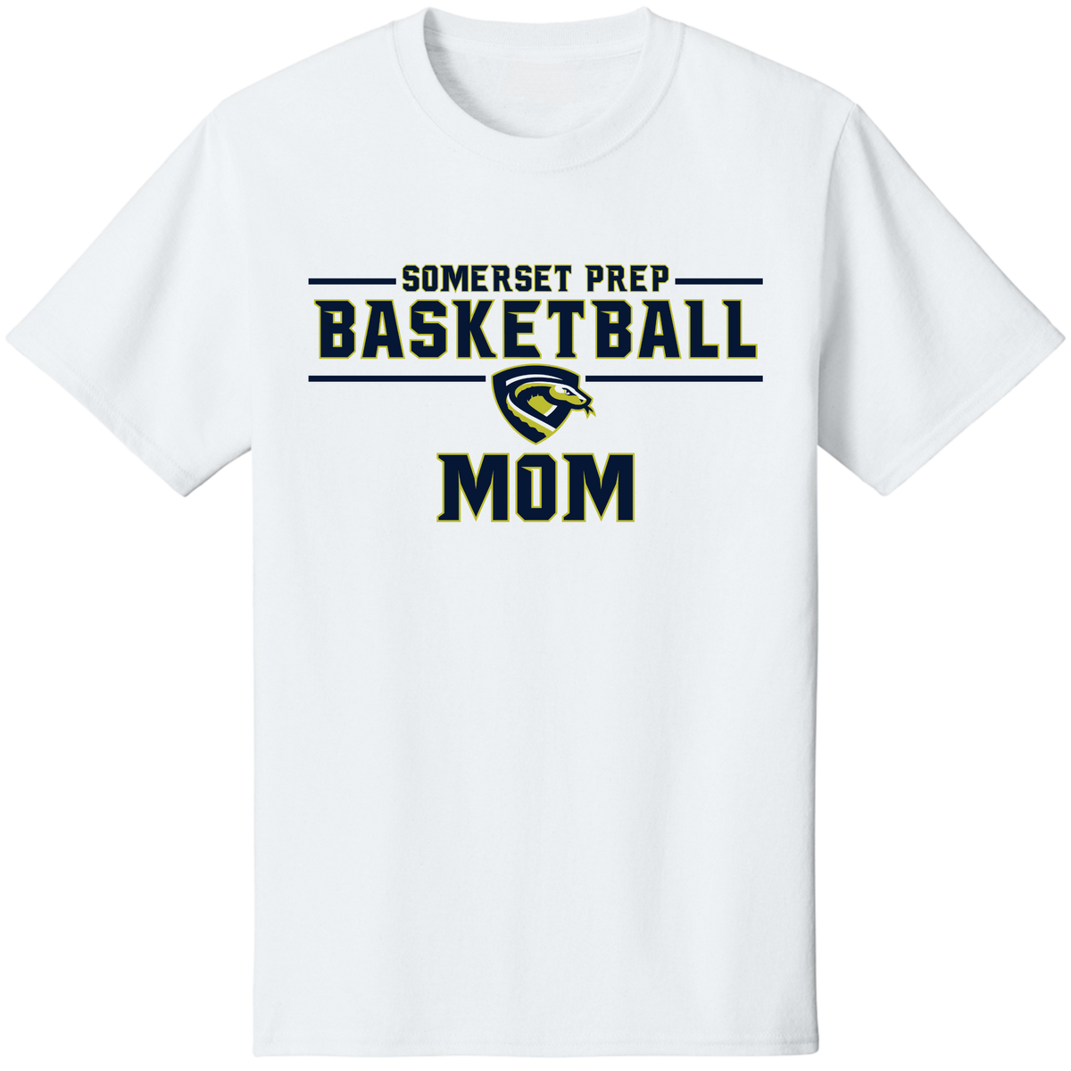 SOMERSET PREP BASKETBALL MOM COTTON SHIRT (FAMILY COLLECTION)