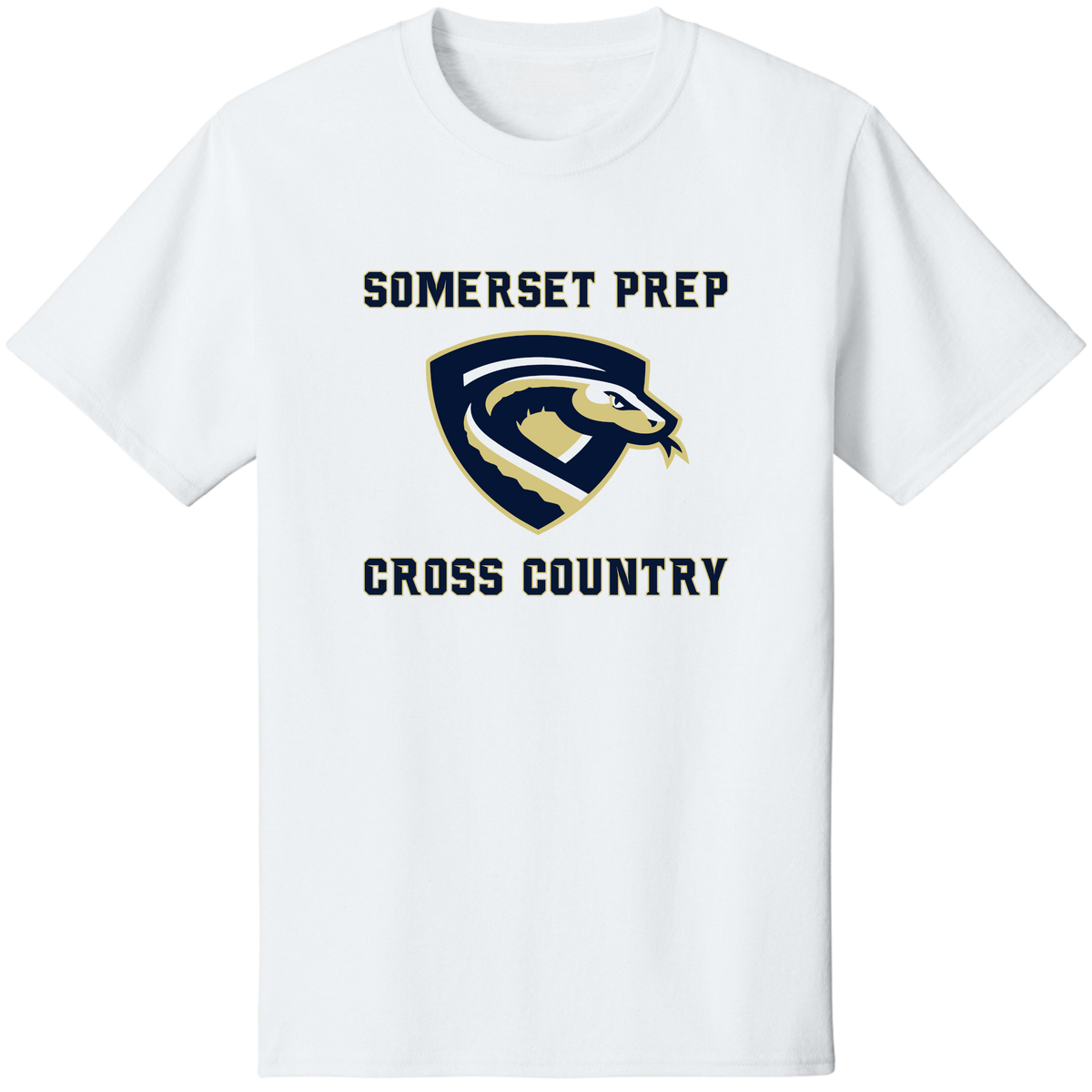 SOMERSET PREP CUSTOMIZABLE CROSS COUNTRY COTTON SHIRT