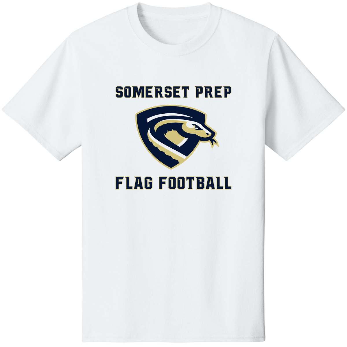 SOMERSET PREP CUSTOMIZABLE FLAG FOOTBALL COTTON SHIRT