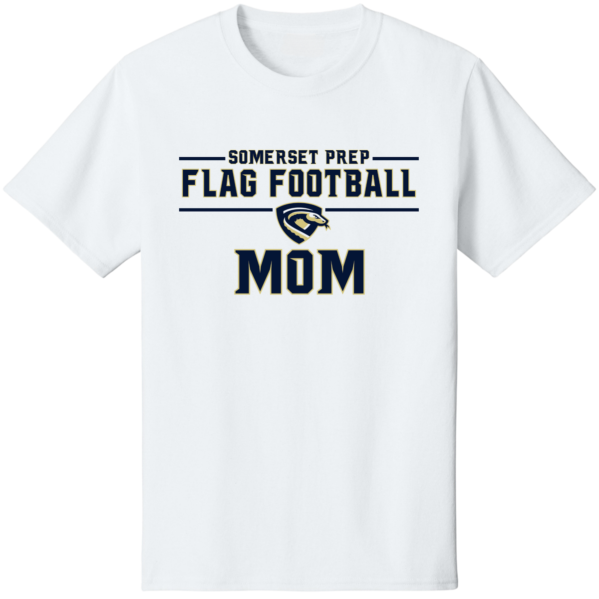 SOMERSET PREP FLAG FOOTBALL MOM COTTON SHIRT (FAMILY COLLECTION)