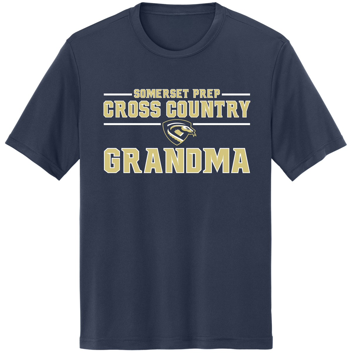 SOMERSET PREP CROSS COUNTRY GRANDMA DRI-FIT SHIRT (FAMILY COLLECTION)