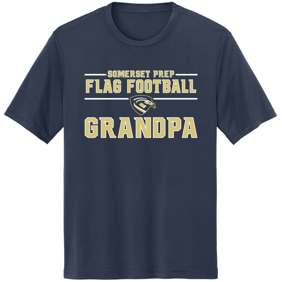 SOMERSET PREP FLAG FOOTBALL GRANDPA DRI-FIT SHIRT (FAMILY COLLECTION)