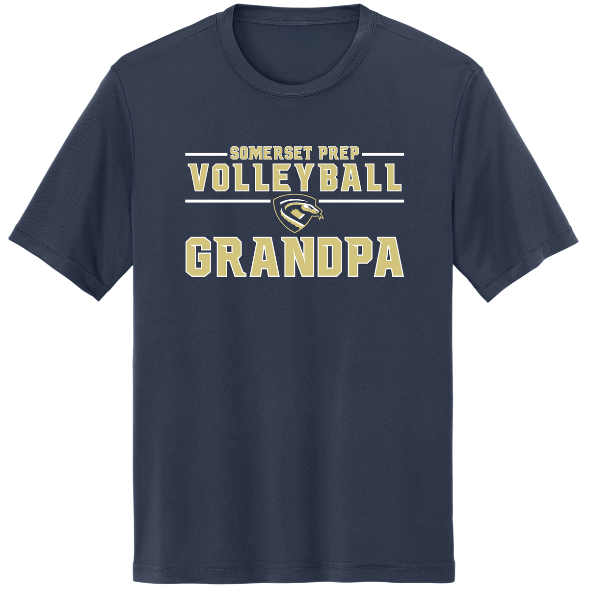 SOMERSET PREP VOLLEYBALL GRANDPA DRI-FIT SHIRT (FAMILY COLLECTION)