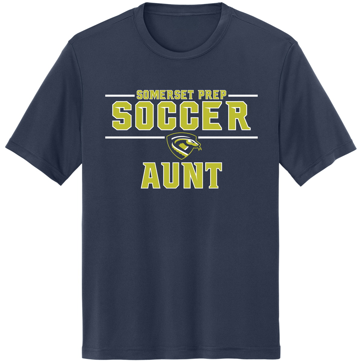 SOMERSET PREP SOCCER AUNT DRI-FIT SHIRT (FAMILY COLLECTION)
