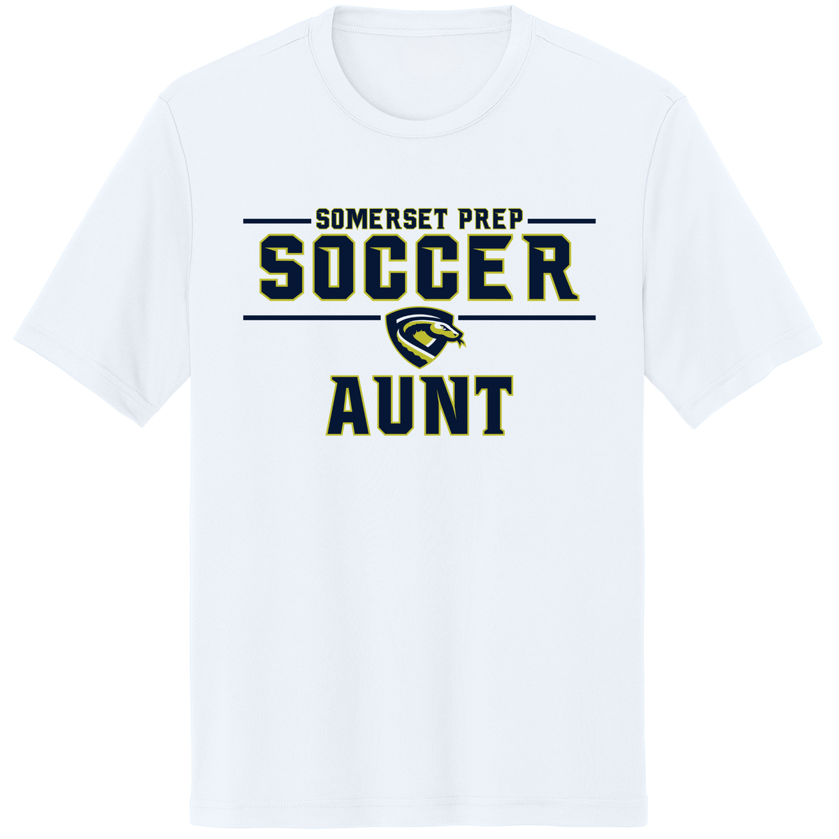 SOMERSET PREP SOCCER AUNT DRI-FIT SHIRT (FAMILY COLLECTION)