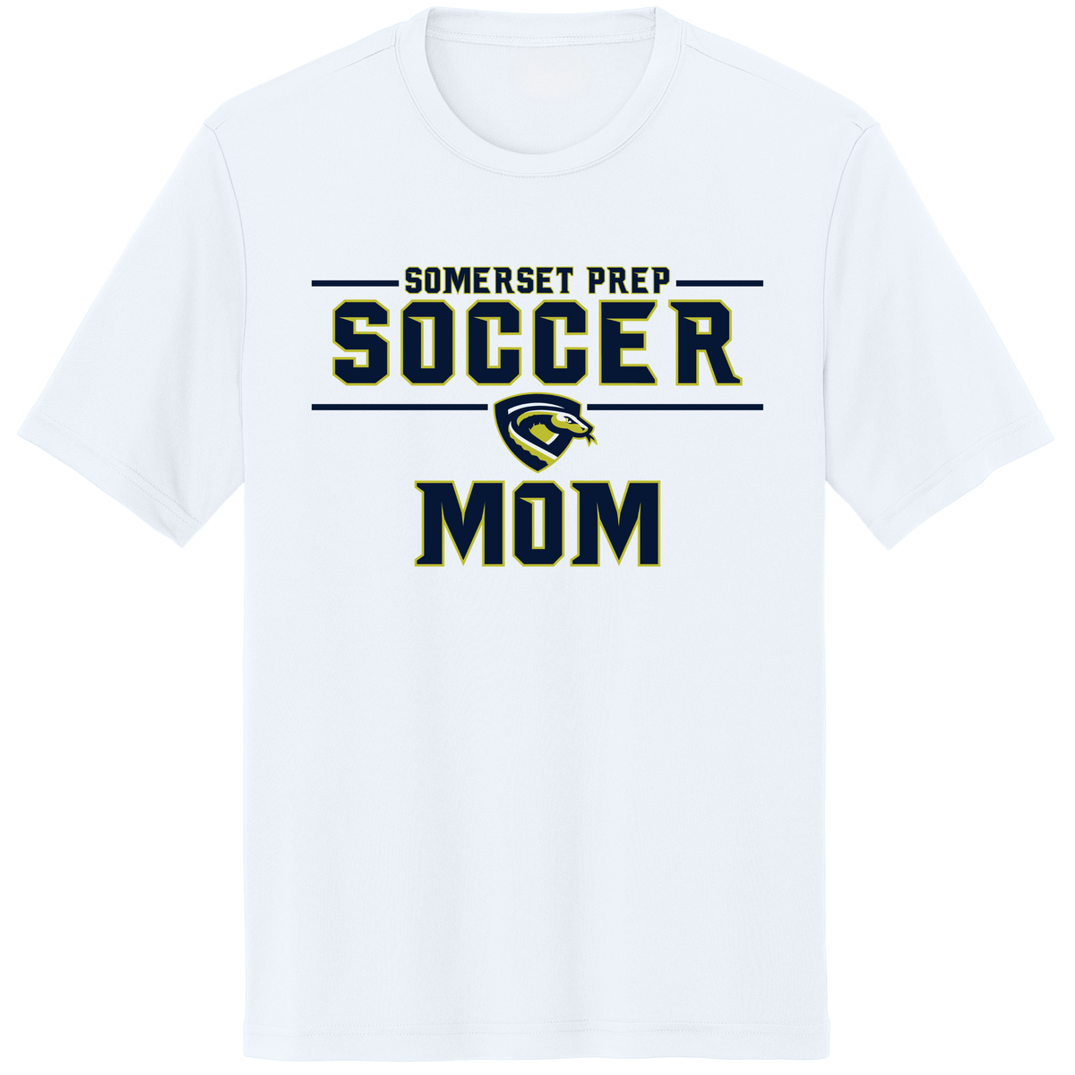 SOMERSET PREP SOCCER MOM DRI-FIT SHIRT (FAMILY COLLECTION)