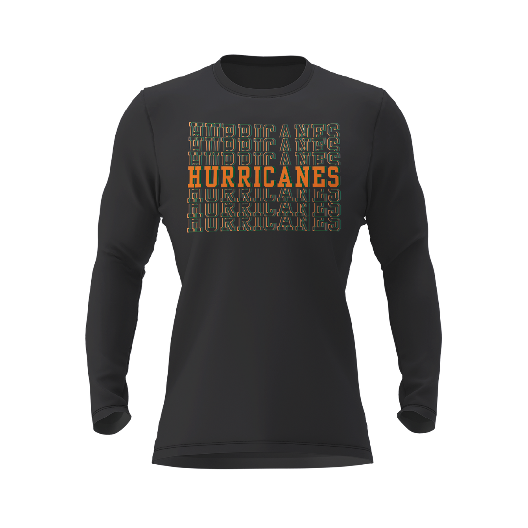 Hurricanes Glitch Long Sleeve - 2 COLORS